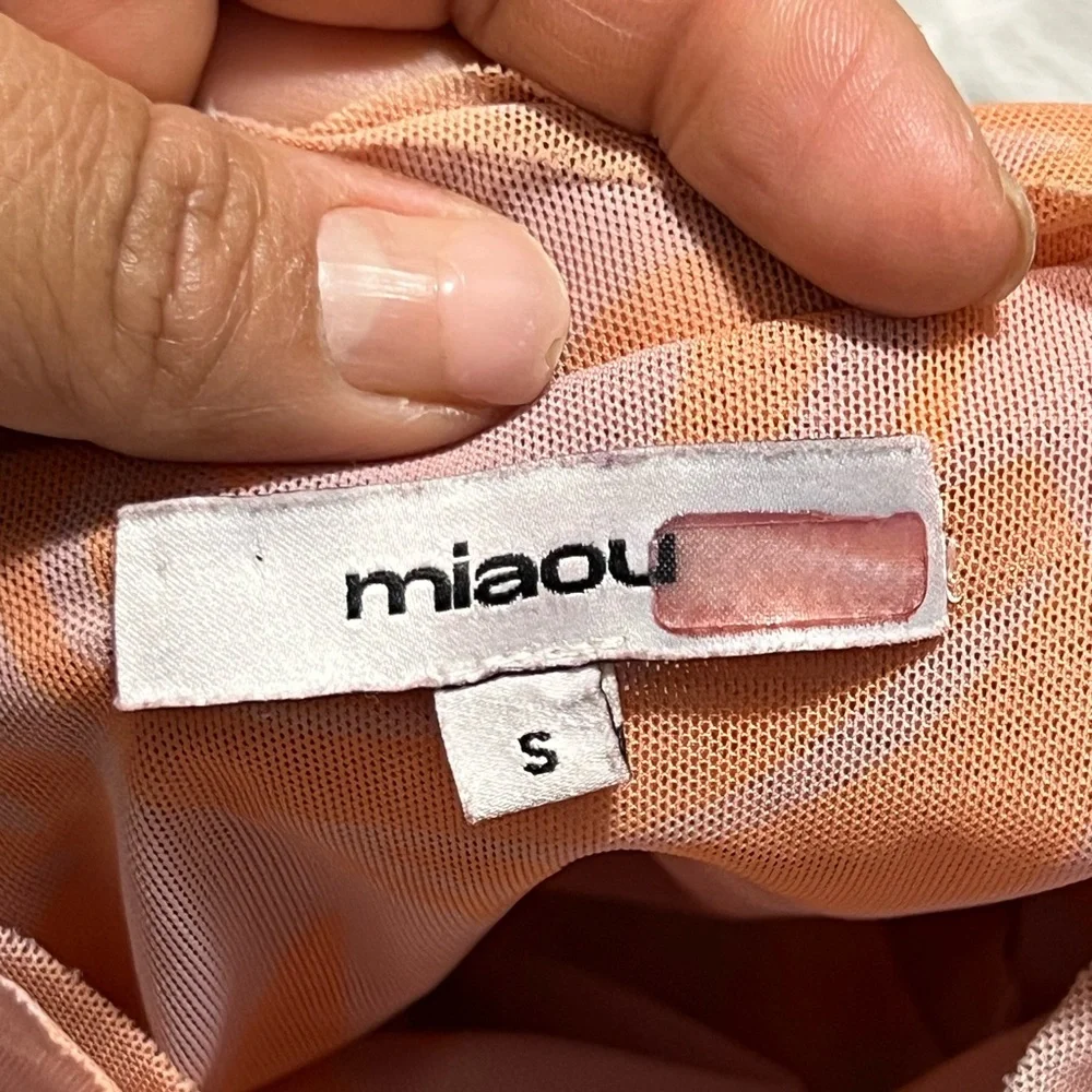 Miaou Printed Long Dress - Orange
Dresses, Clothing size S - Picture 11 of 11